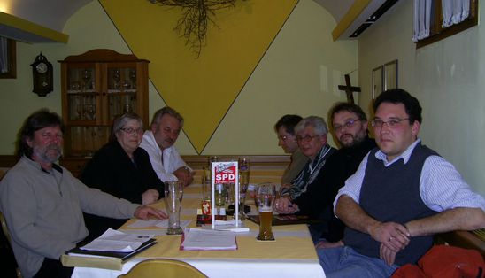 Der Vorstand der SPD Landau bei seiner monatlichen Sitzung